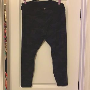 Lululemon Align Pants Color: Black Camouflage
